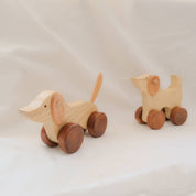 Sausage Dog Wooden Toy