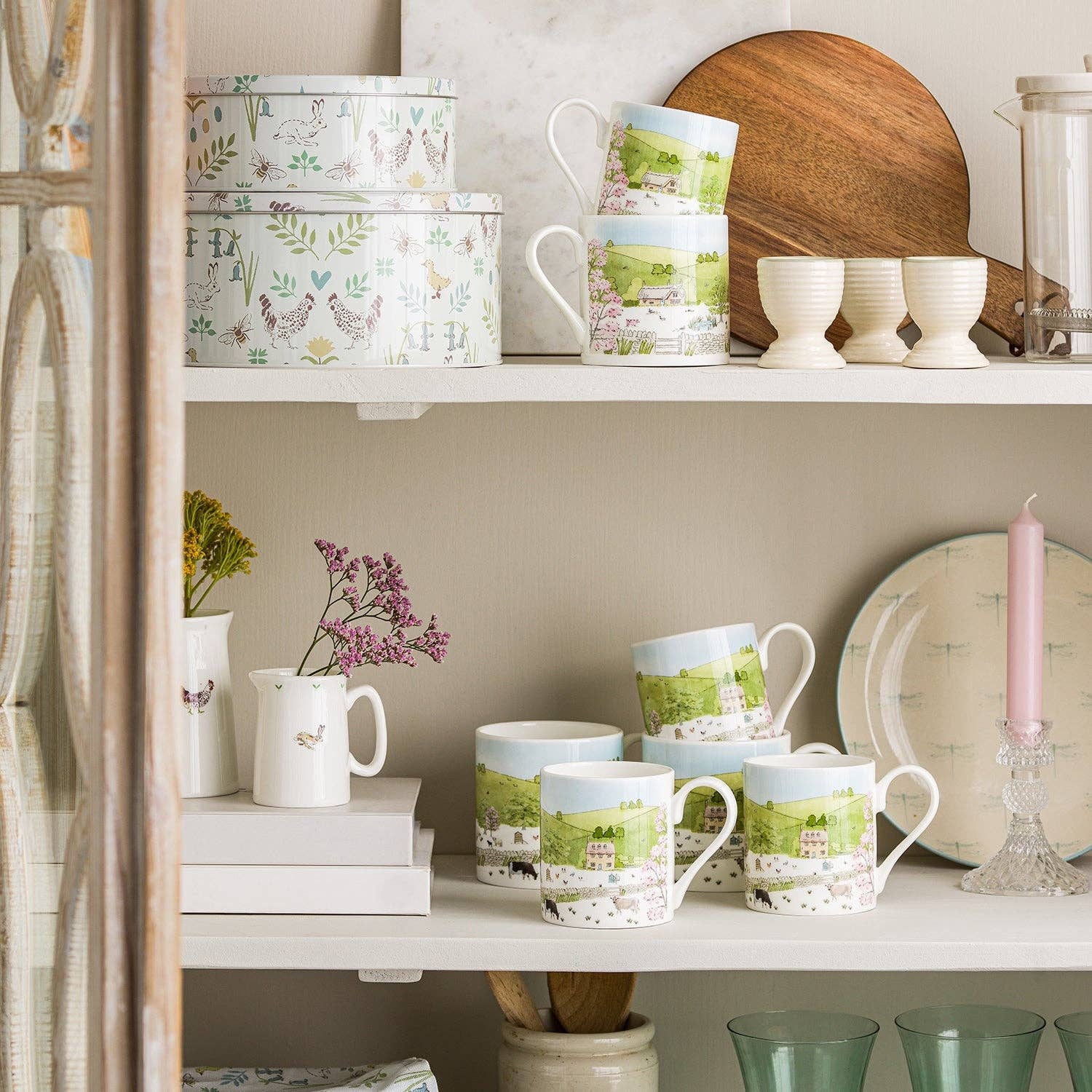 Spring Cottage Scene Standard Mug (275ml)