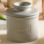 The Original Butter Bell® Crock Cafe Matte Stone