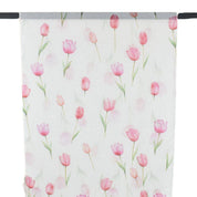 Pink Blooming Tulips Scarf