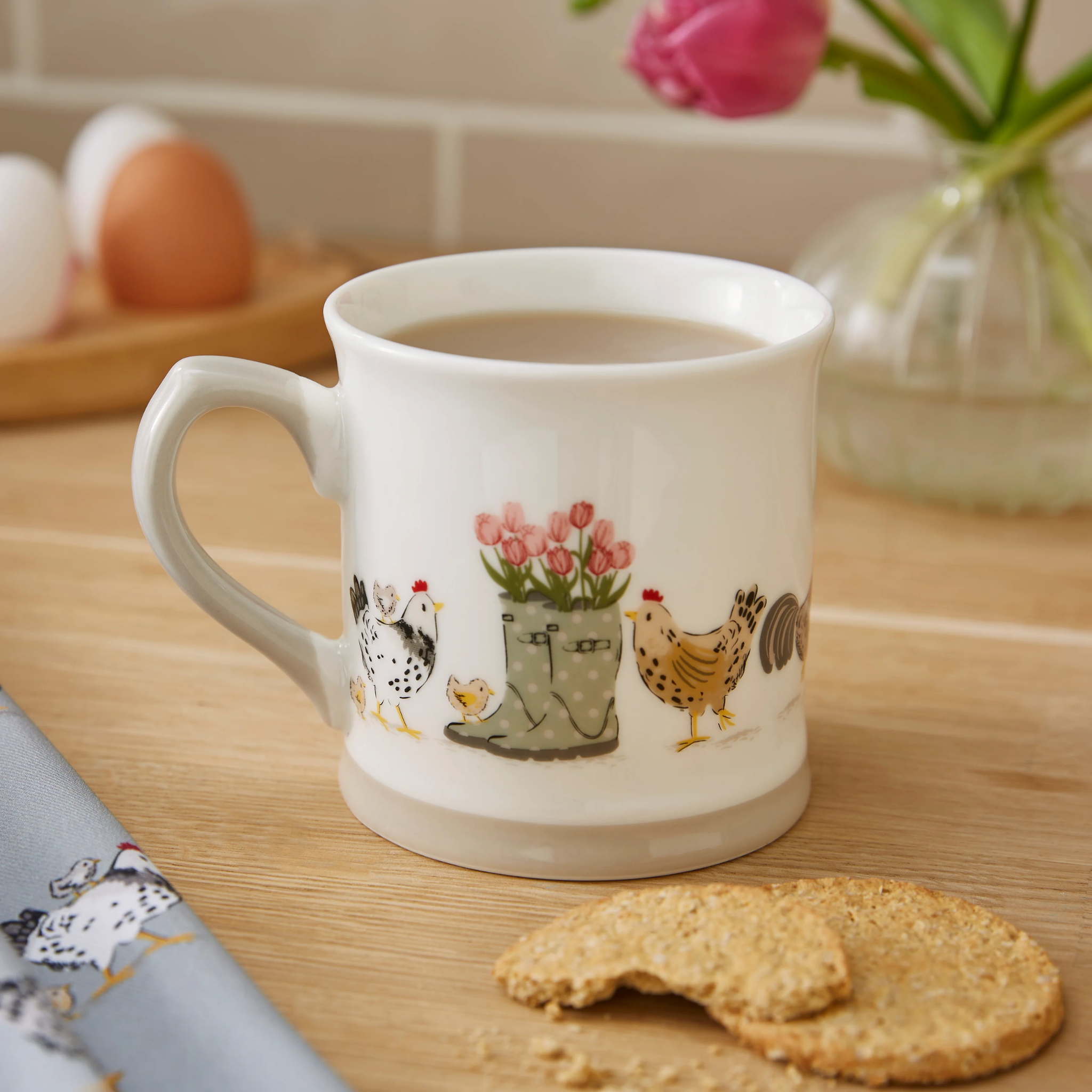 Tankard Mug Hen House Lane