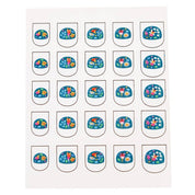 Nail Stickers Fairies in the Garden