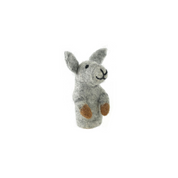 Handmade Felted Finger Puppet Kangaroo