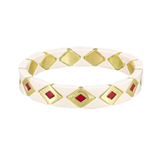 Ivory Triangle Bracelet