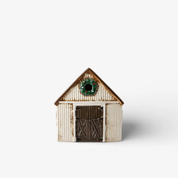 Nordgard Stable with Wreath Christmas Tea Light