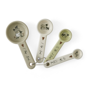 Set of 4 Measuring Spoons Highland Sheep