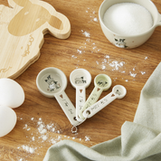 Set of 4 Measuring Spoons Highland Sheep