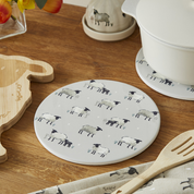 Set Of 2 Trivets Highland Sheep