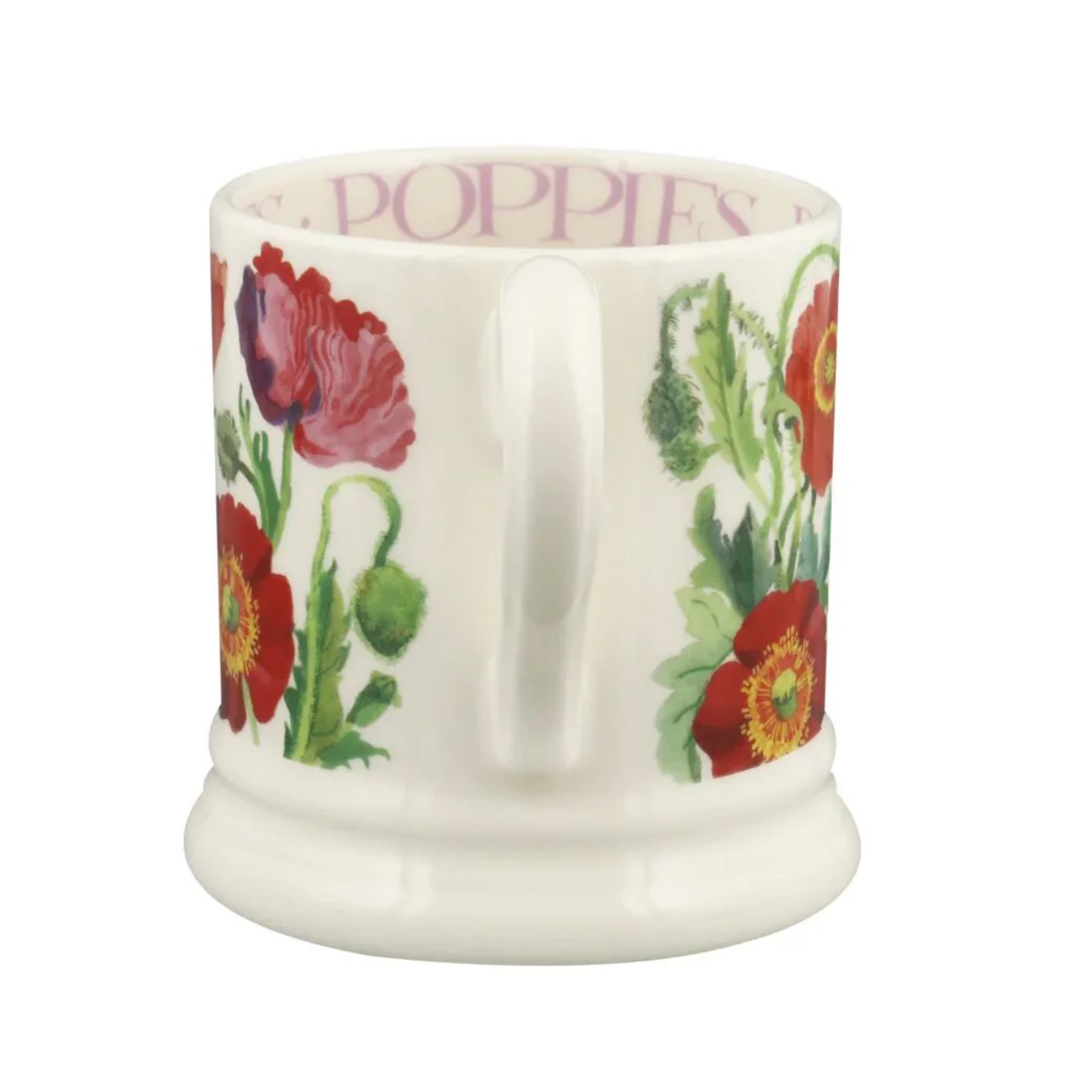 Flowers Poppy 1/2 Pint Mug