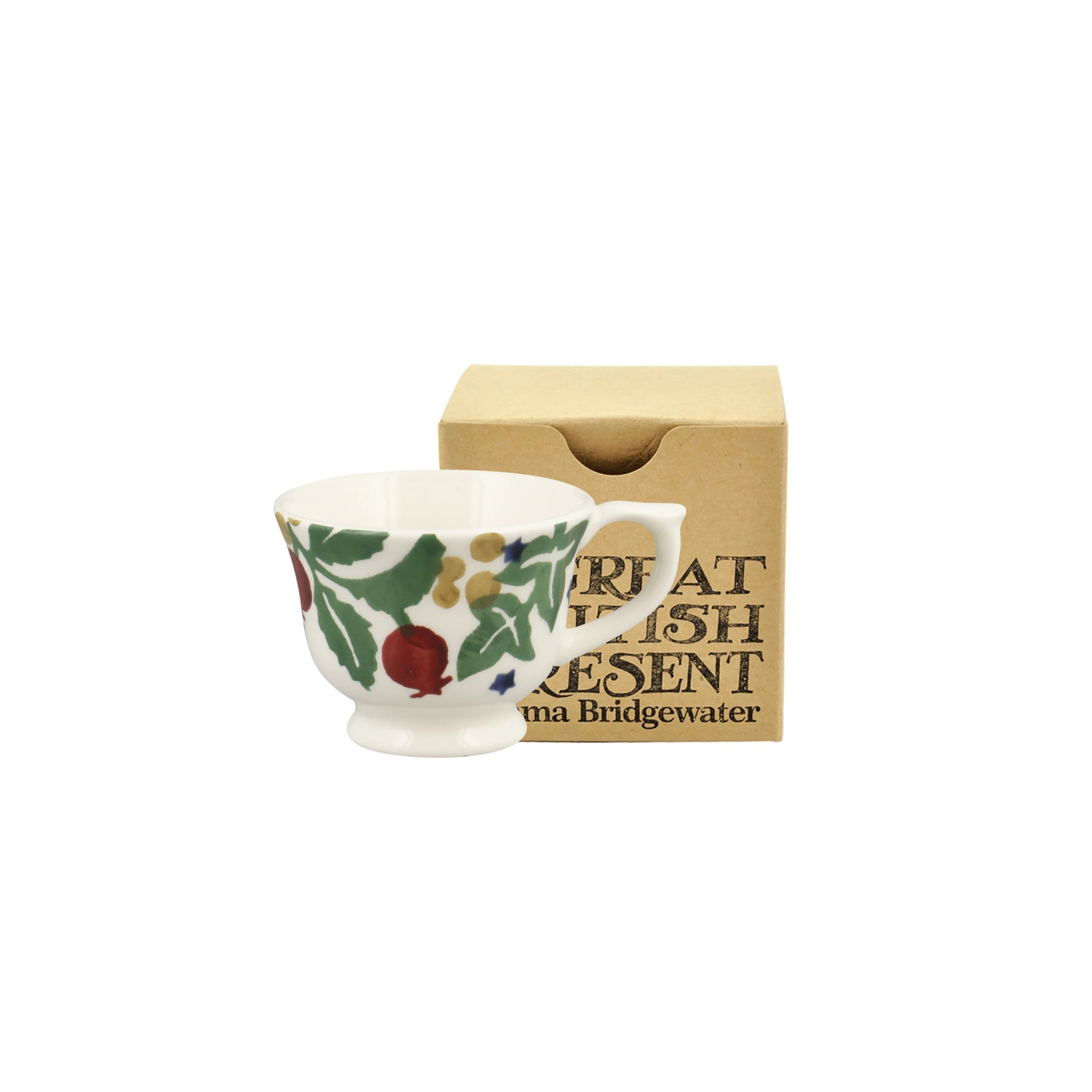 Rosehip & Ivy Tiny Teacup Decoration