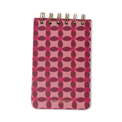 Tulip Twin Wire Notepad Pinwheel Pink