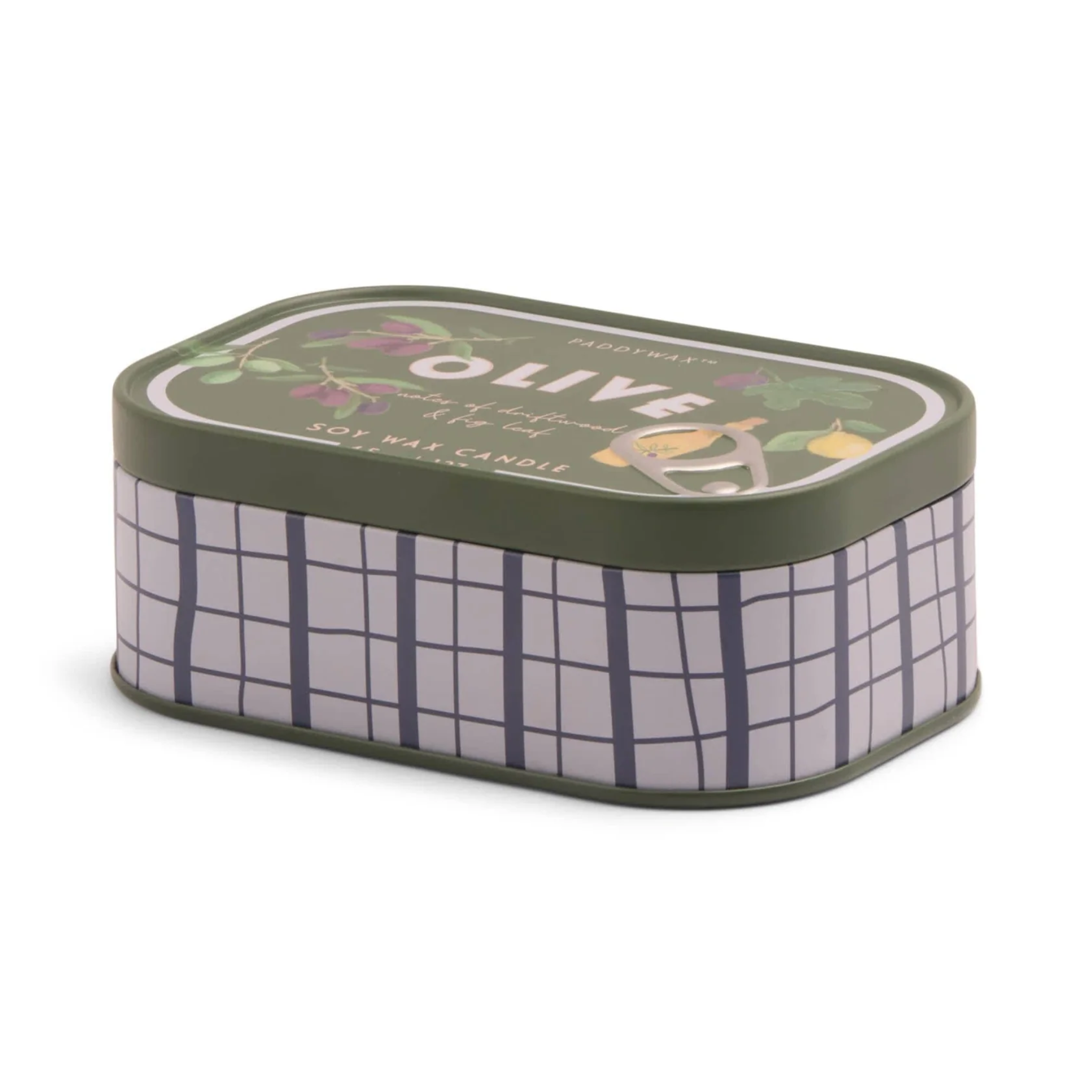 Bistro Tin Candle Olive 4.5oz