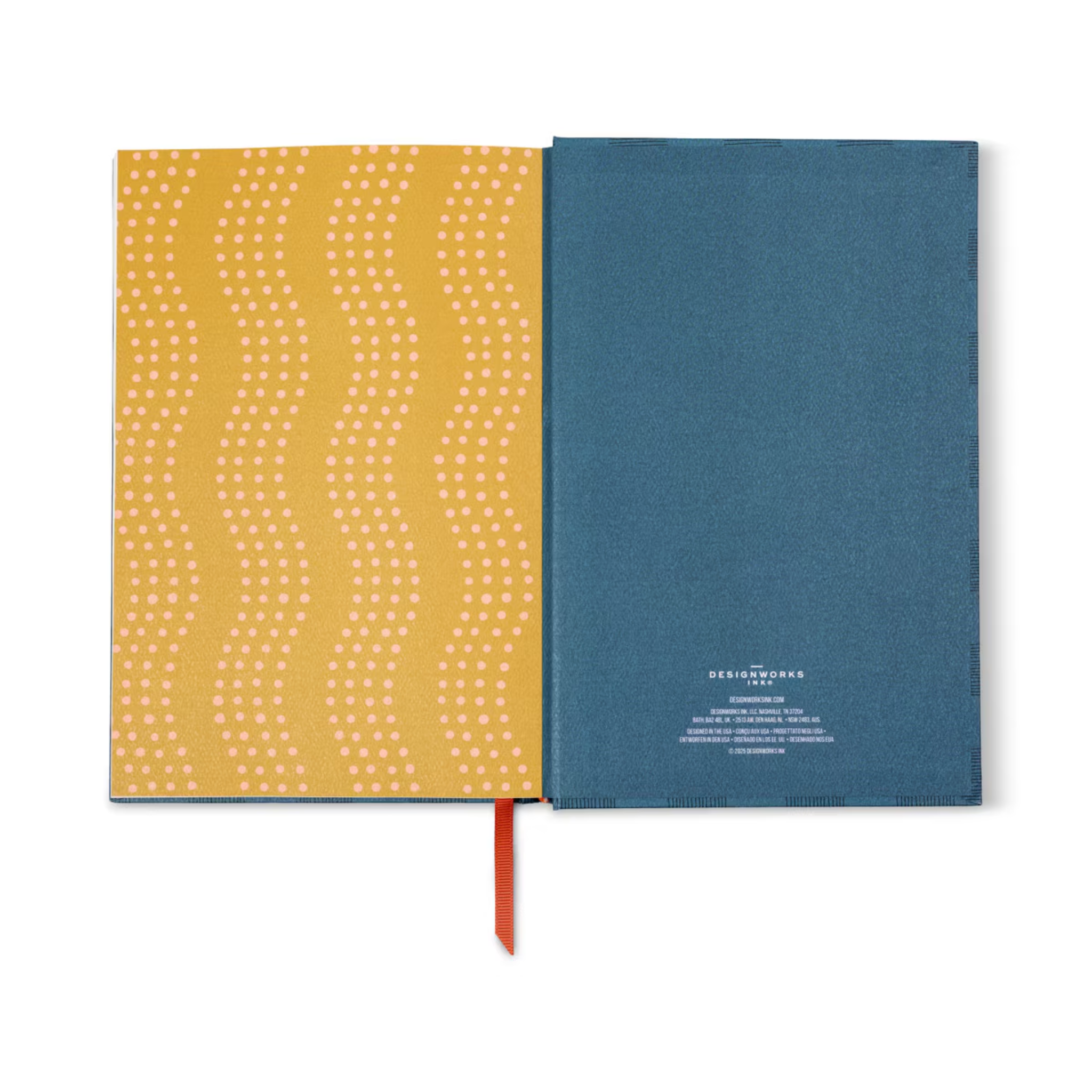 Framed Floral Die-Cut Bound Journal Poppy