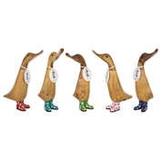Floral Boots Duckling Green