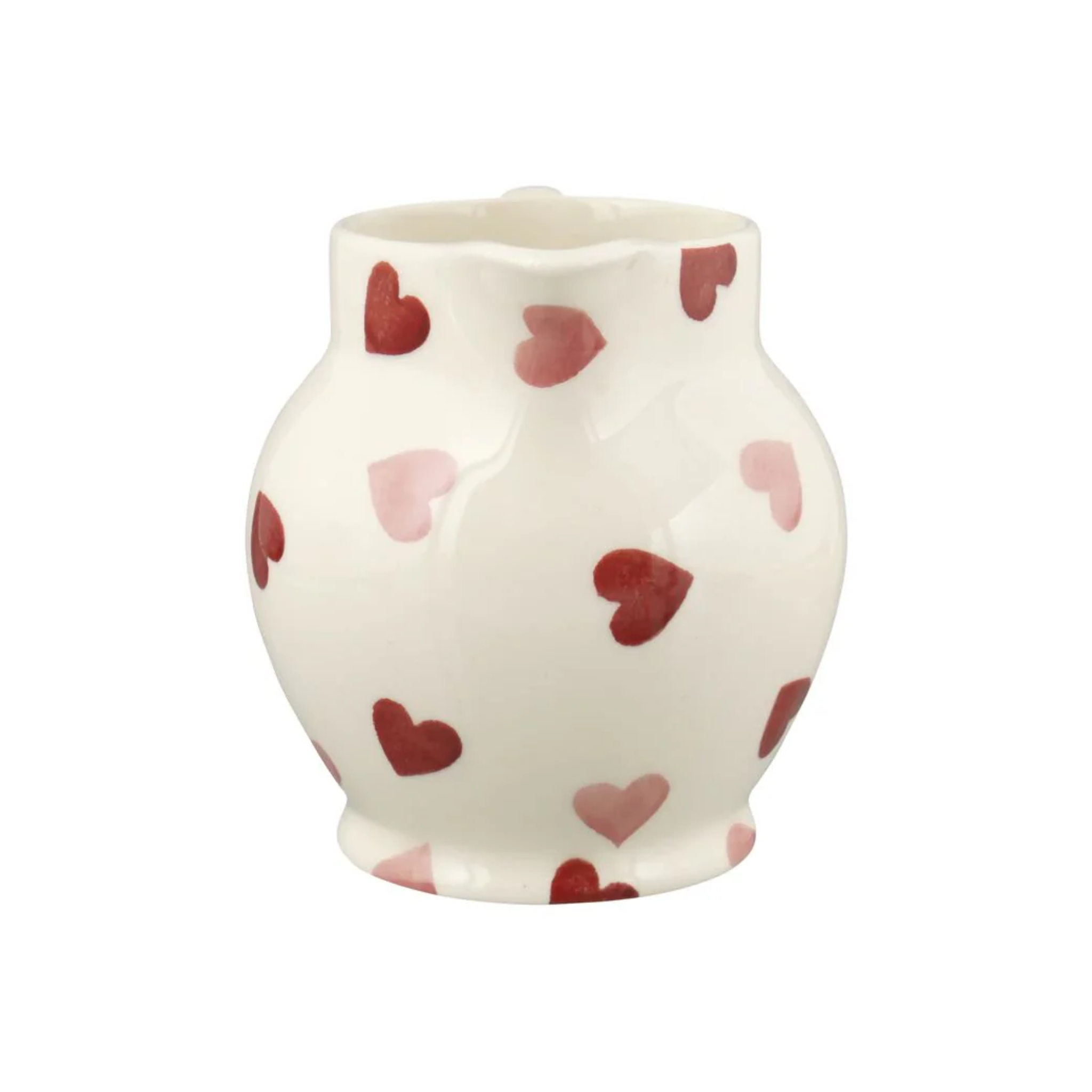 Pink Hearts 1/2 Pint Jug