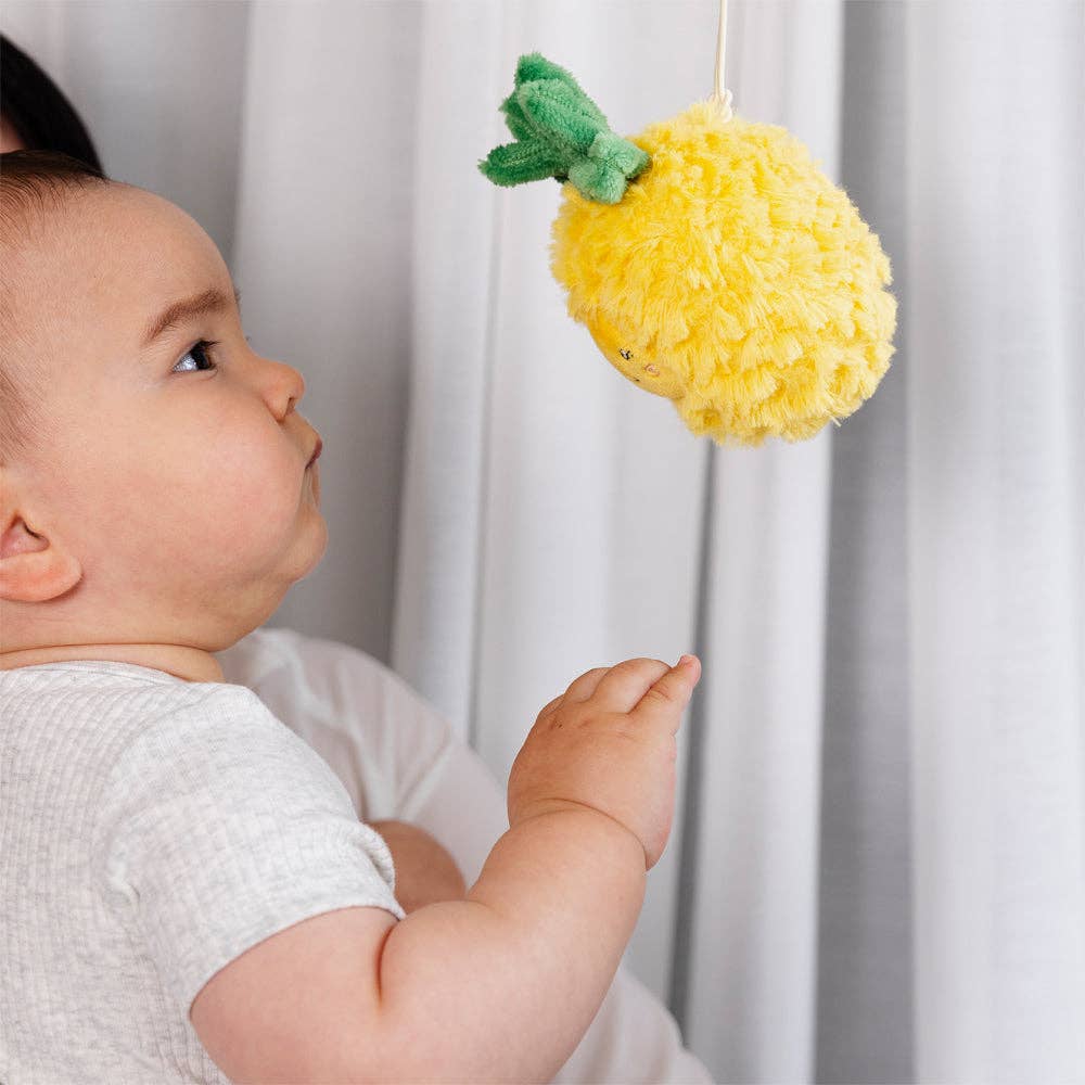 2 Pack Mini Market Brunch Stroller Toy Pineapple & Cherries