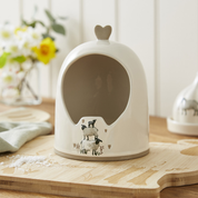 Ceramic Salt Pig Highland Sheep