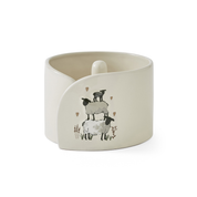 Kitchen Roll Holder Highland Sheep