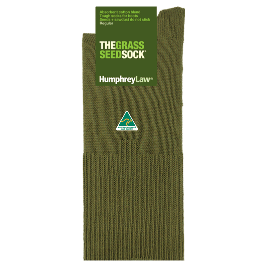 The Grass Seed Sock Khaki