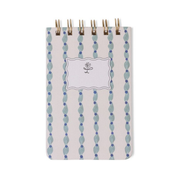 Tulip Twin Wire Notepad Wavy Blue