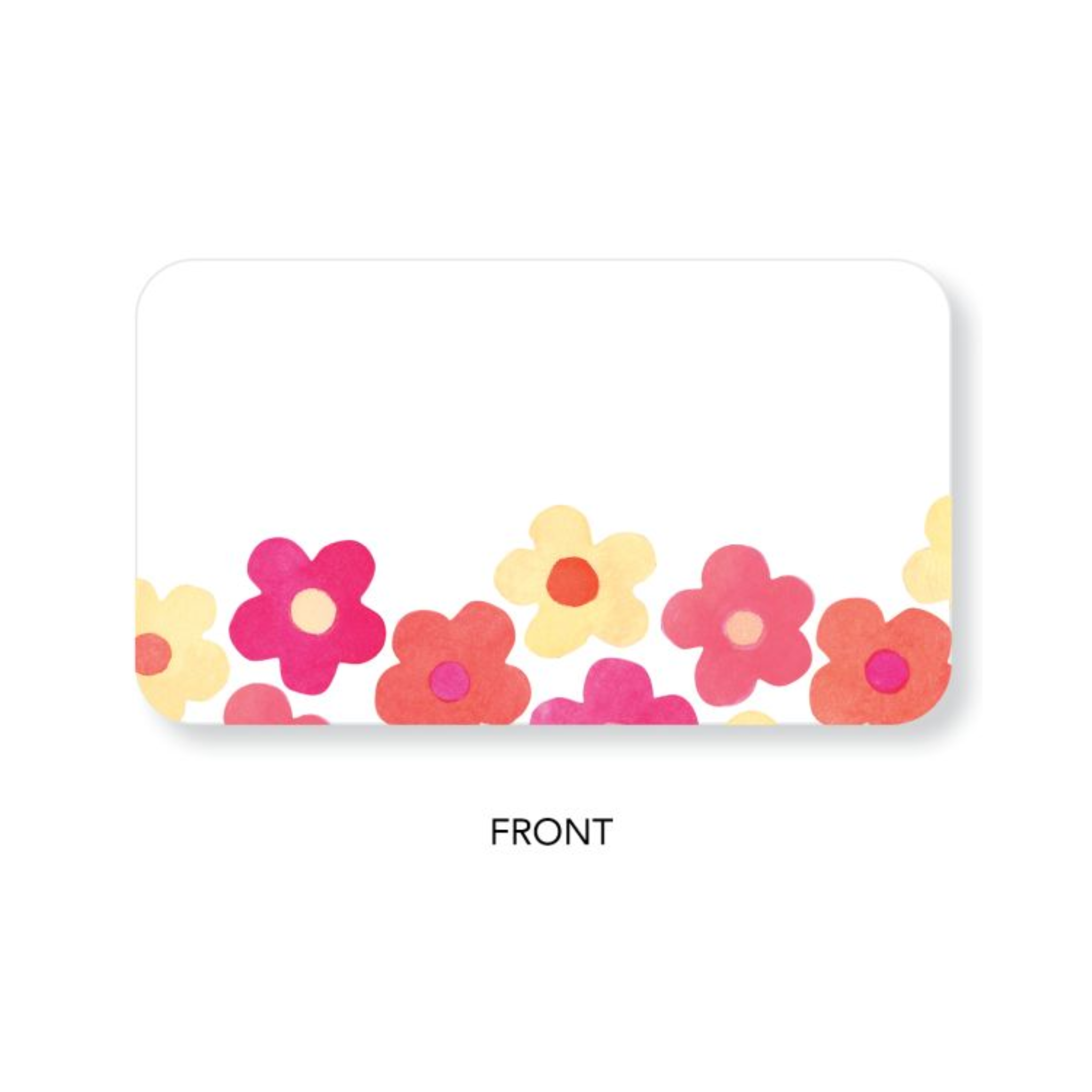 Little Notes Retro Flowers