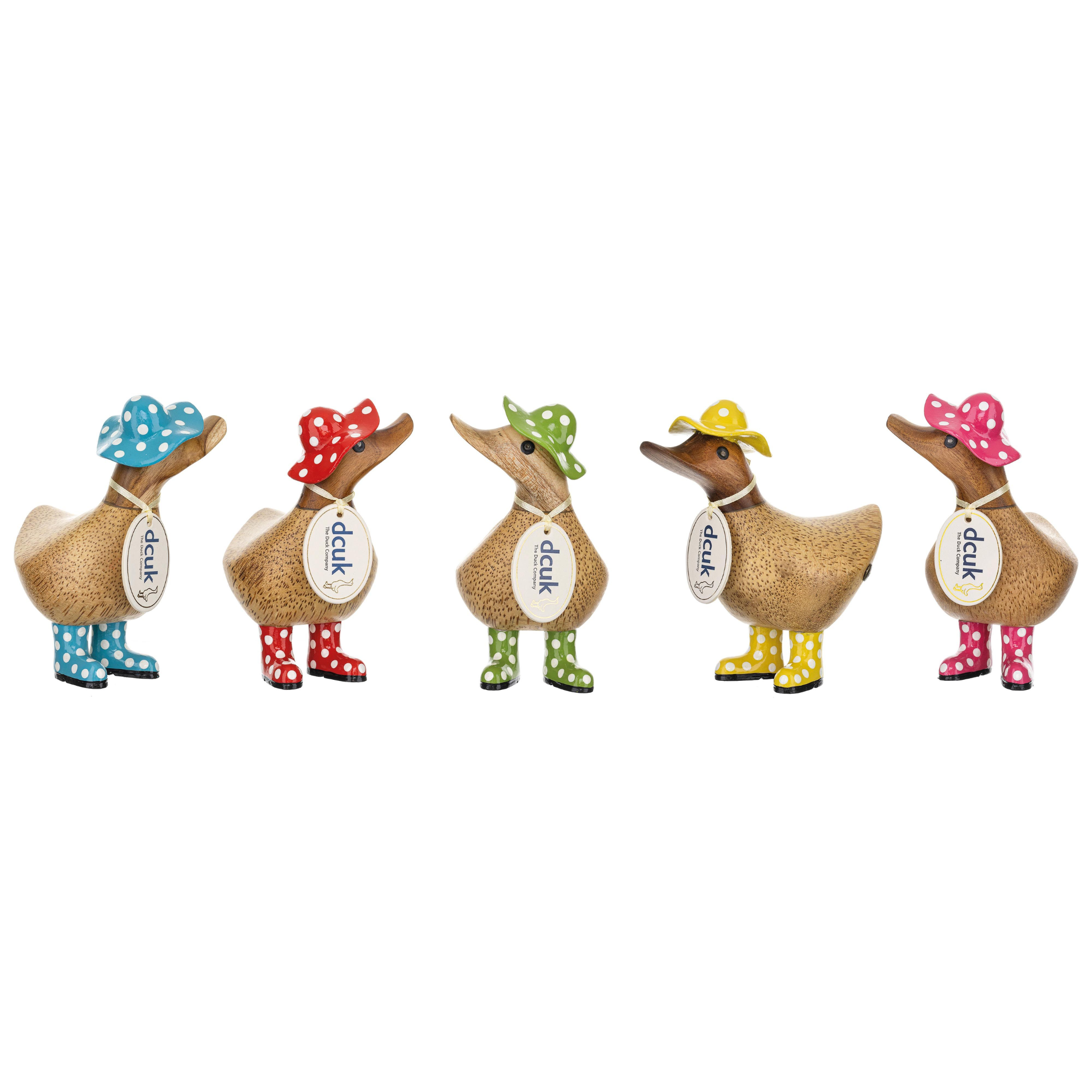 Spotty Hat & Boots Ducky Red