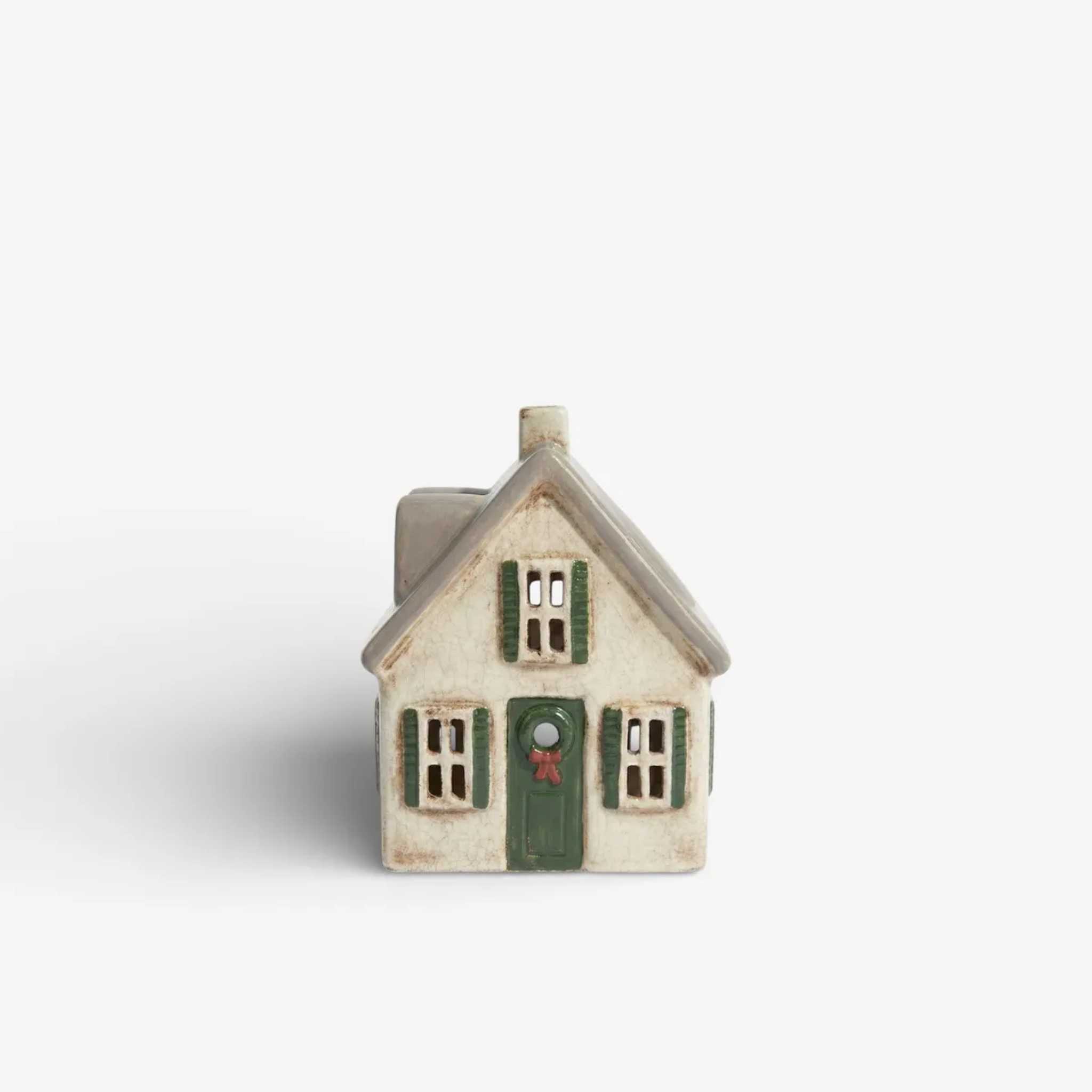 Nordgard Villa with Bow Wreath Christmas Tea Light