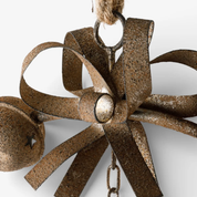 Bow & Bell Wreath Rust