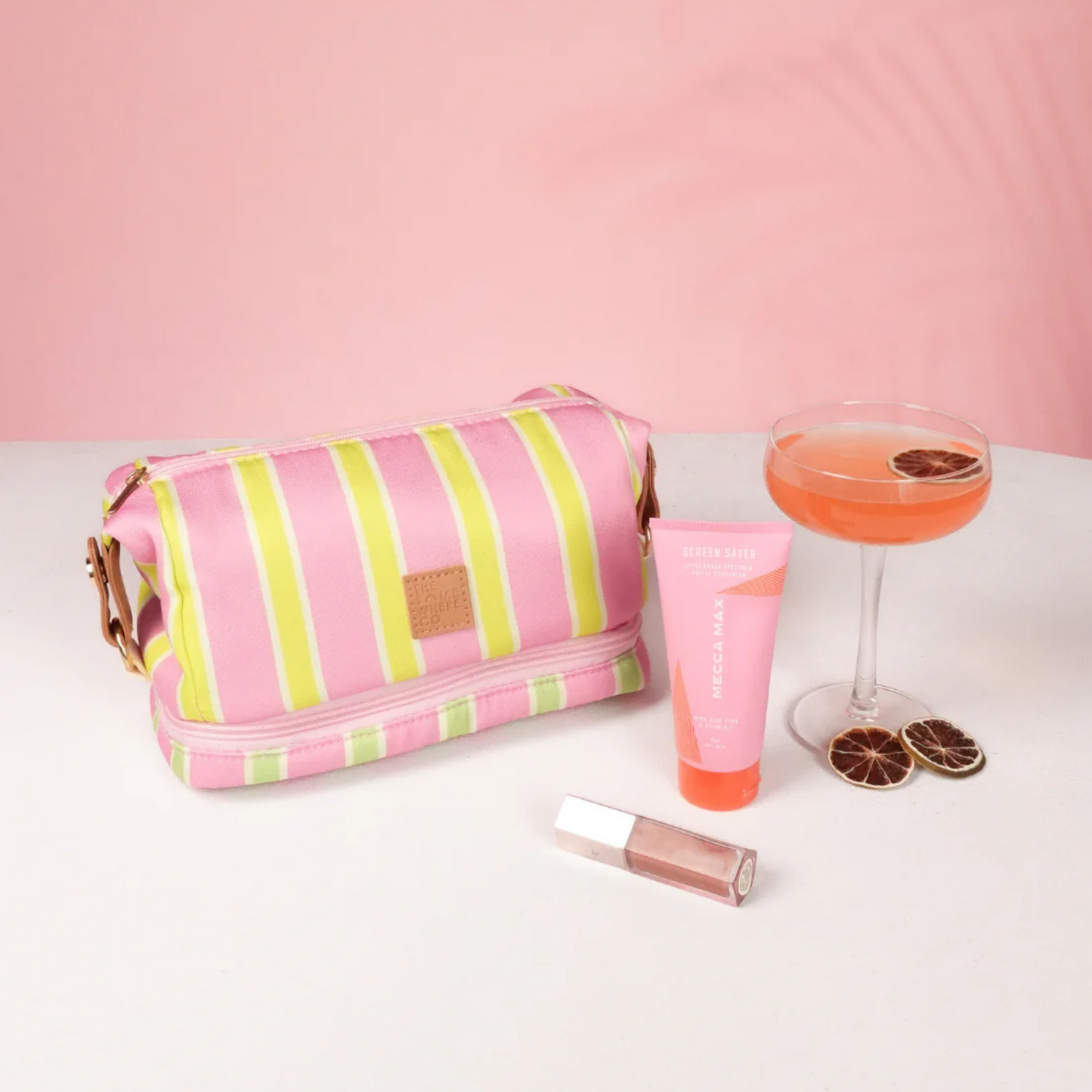 Lime Soda Cosmetic Bag