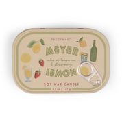 Bistro Tin Candle Meyer Lemon 4.5oz