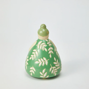 Nonna Green Floral Vase