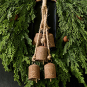 Cow Bell On Rope Rust
