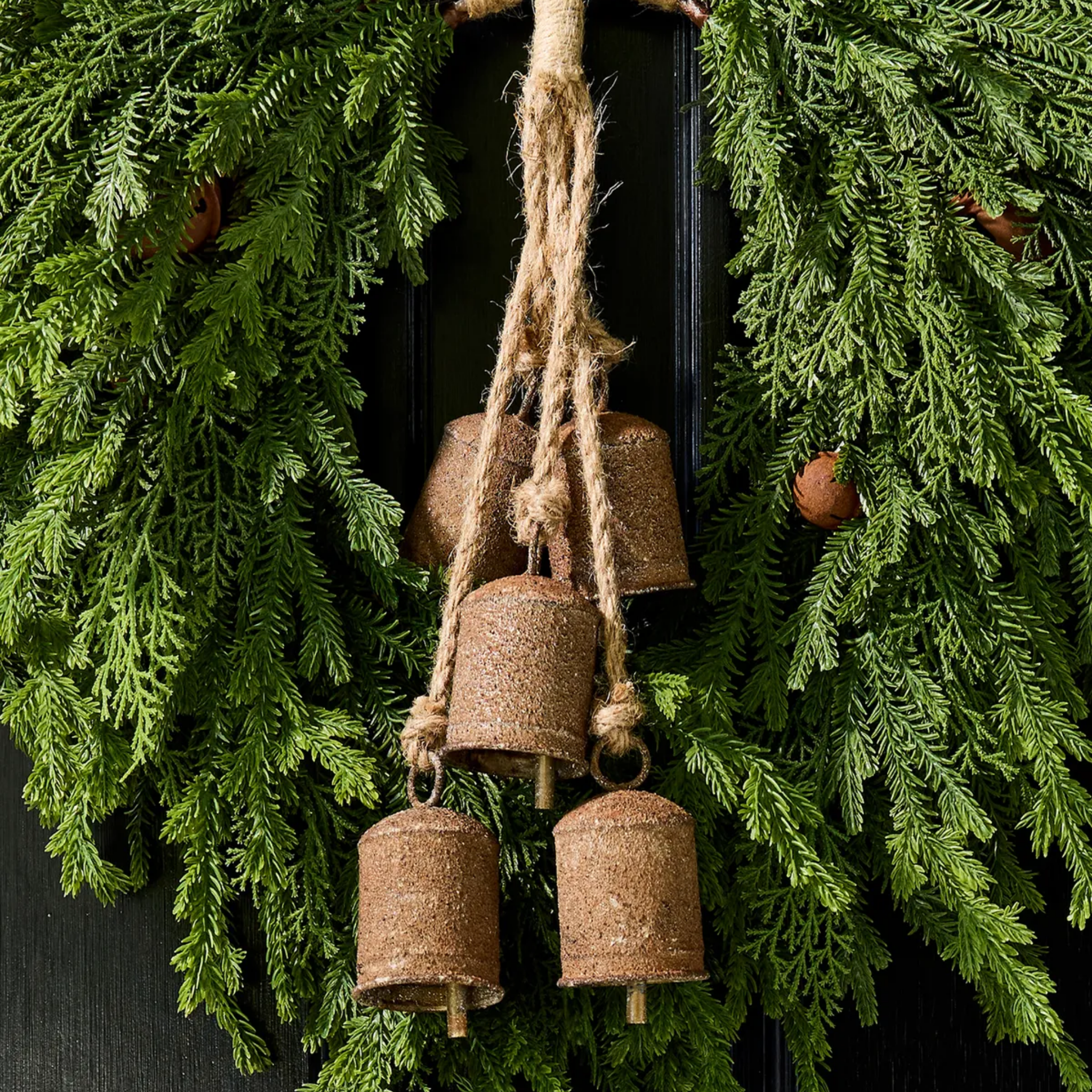 Cow Bell On Rope Rust