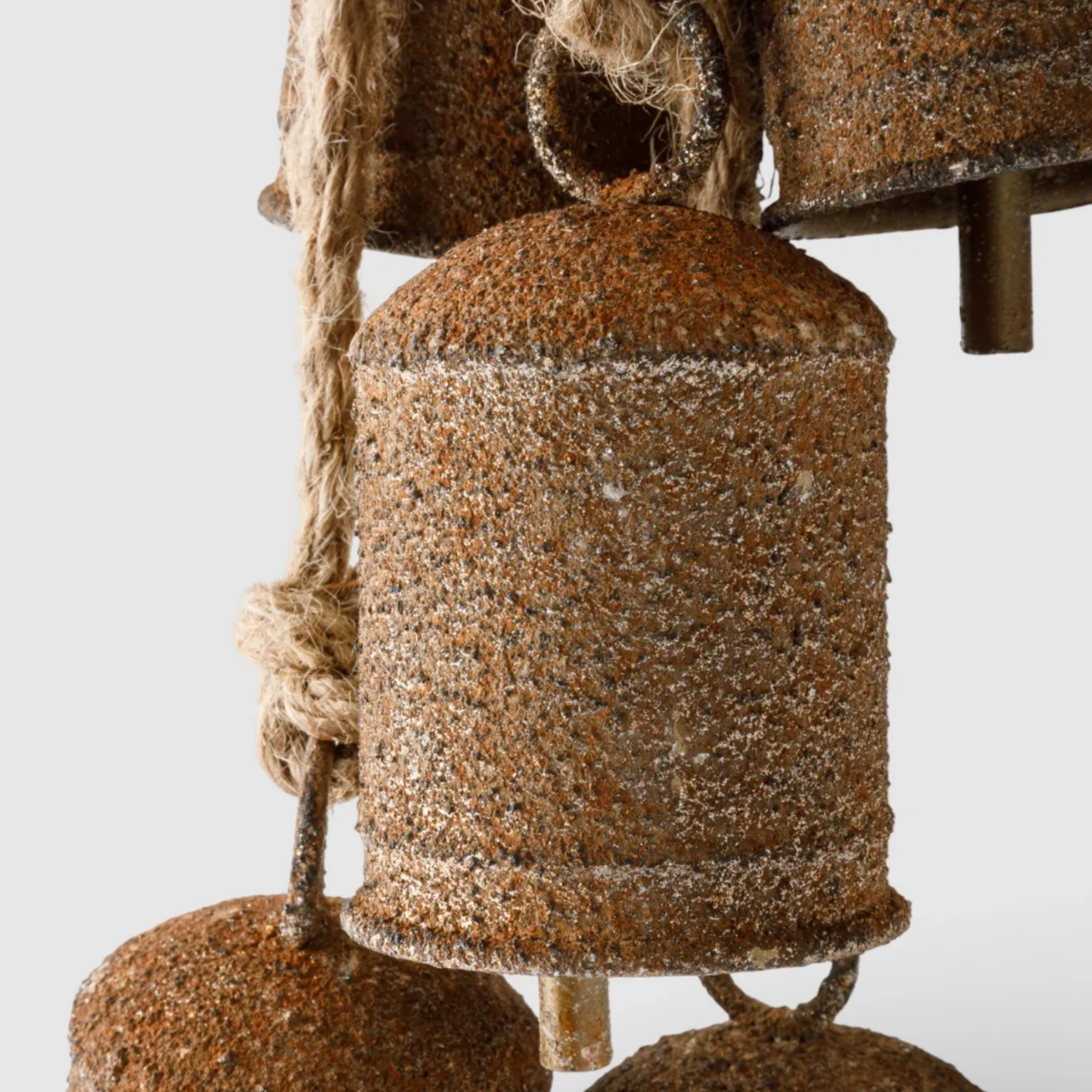 Cow Bell On Rope Rust