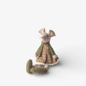 Green Tilly Mouse Sitting