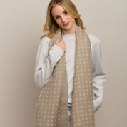 Mocca Petite Fleur Scarf