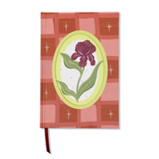 Framed Floral Die-Cut Bound Journal Iris
