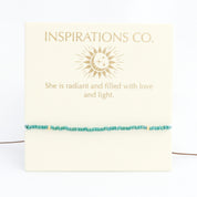 Inspiration Bracelet Green and Gold