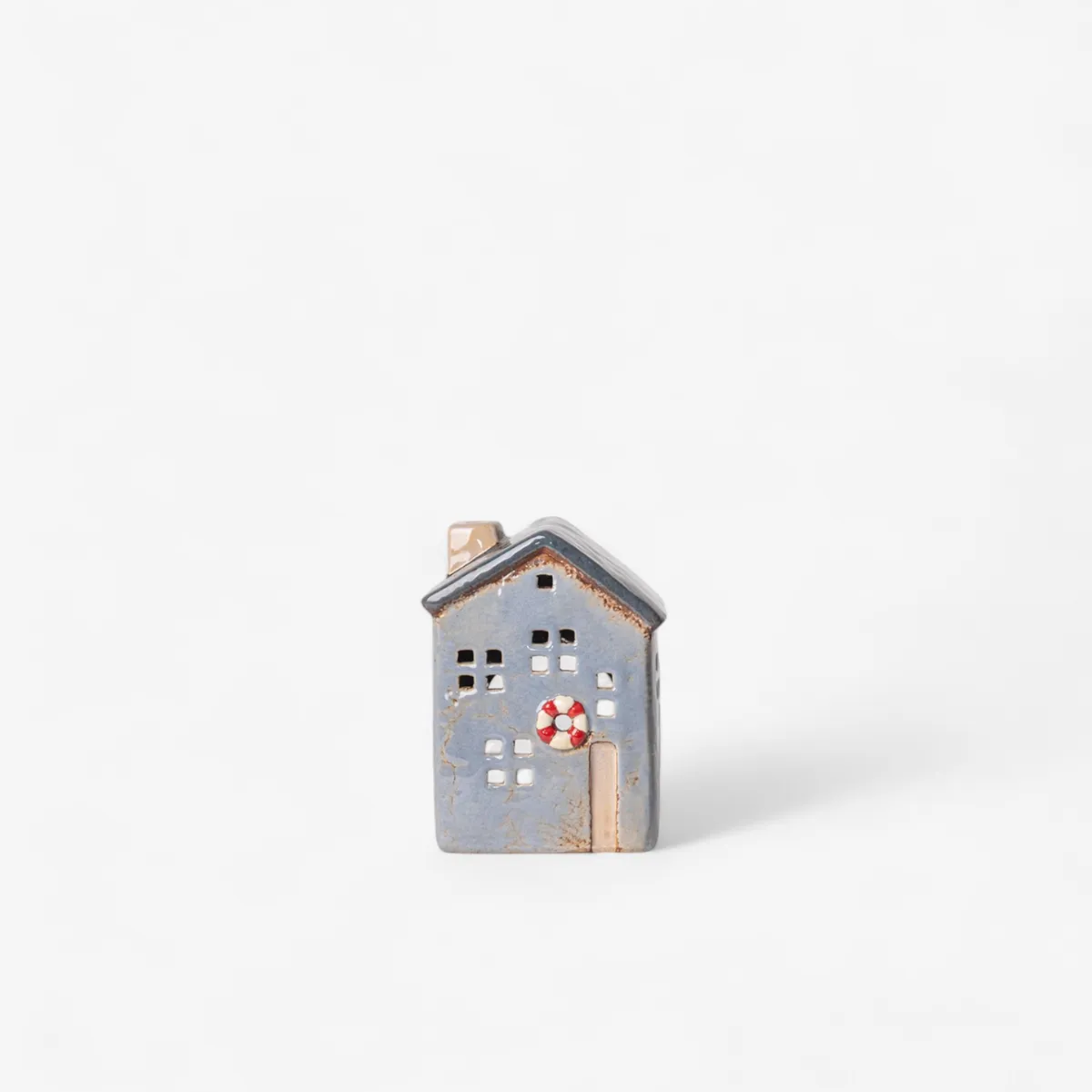 Saint Malo Tea Light House with Buoy Small
