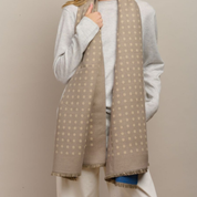 Mocca Petite Fleur Scarf