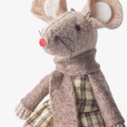 Brown Hilary Mouse Sitting