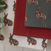 Heritage Hare 3 Pack Of Tea Towels
