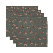 Heritage Hare Set Of 4 Napkins