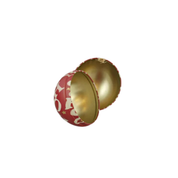 Christmas Tin Bauble Robin