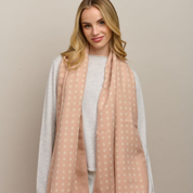 Pink Petite Fleur Scarf