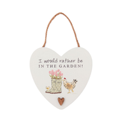 Heart Plaque Hen House Lane