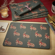 Heritage Hare Set Of 4 Placemats