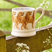 Dogs Golden Retriever 1/2 Pint Mug
