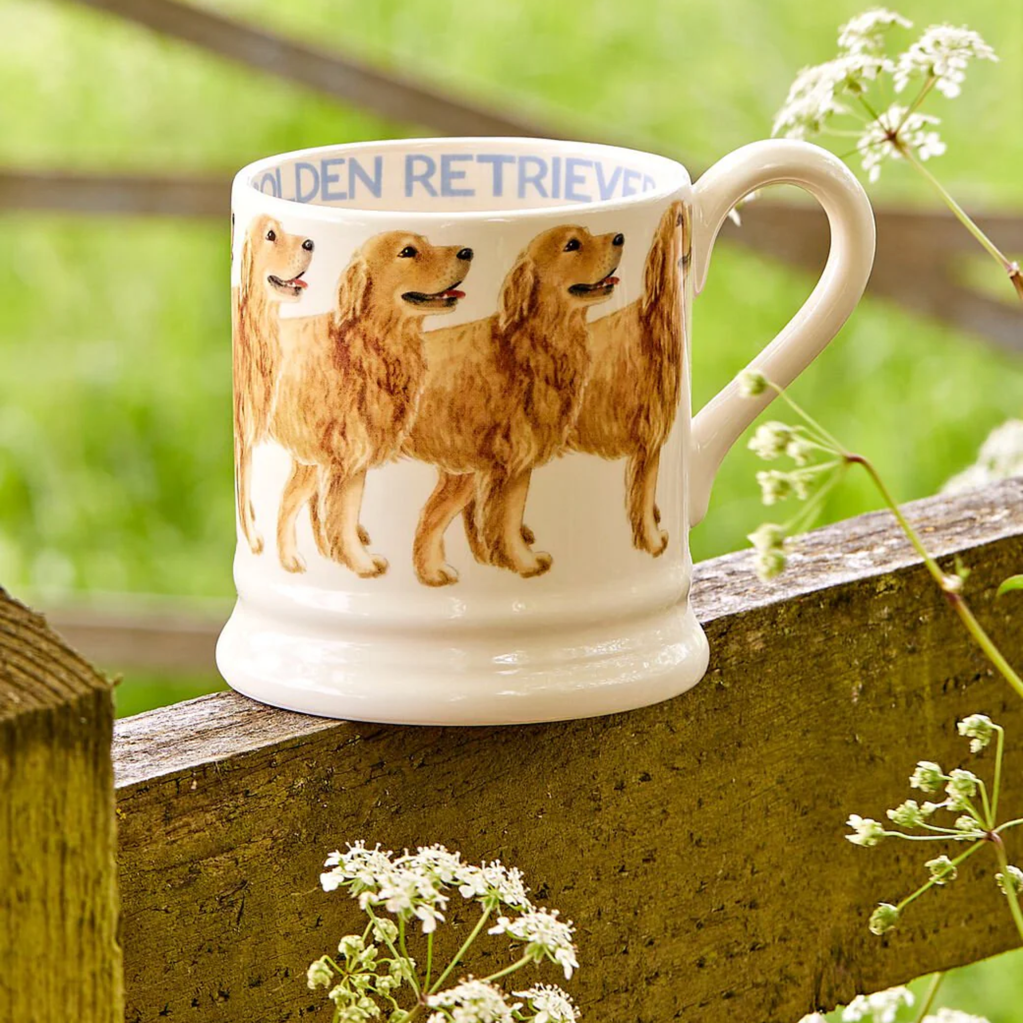 Dogs Golden Retriever 1/2 Pint Mug