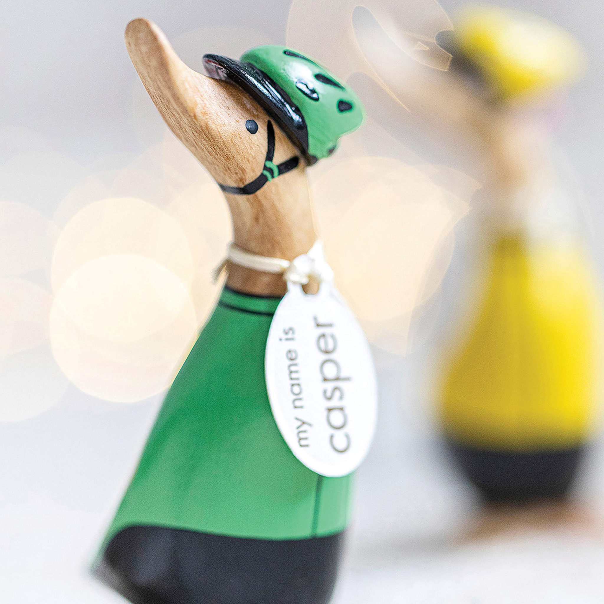 Cyclist Dinky Ducks Green